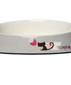 Rogz - Bowlz 200ml Fishcake Bowl - Grey