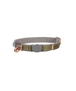 Rogz Cat Collar, Urbancat, Safety, Extra Small - Olive Twist