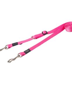 Rogz Control Multi Lead Extra Large 25mm - Pink
