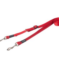 Rogz Control Multi Lead Extra Large 25mm - Red