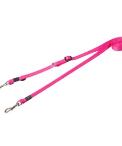 Rogz Control Multi Lead Medium 16mm - Pink