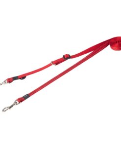 Rogz Control Multi Lead Medium 16mm - Red