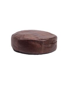 Rogz Dog Bed, Karoo Flat Round Bed, Large, Brown
