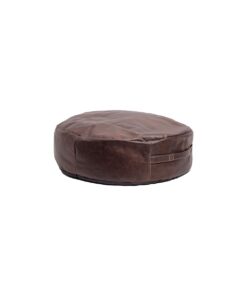 Rogz Dog Bed, Karoo Flat Round Bed, Medium, Brown
