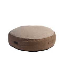 Rogz Dog Bed, Lounge Flat Round, Extra Large - Brown