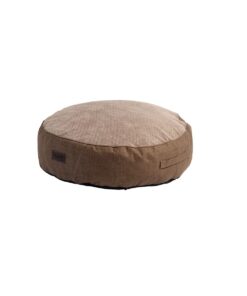 Rogz Dog Bed, Lounge Flat Round, Large - Brown