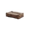 Rogz Dog Bed, Lounge Walled Rectangular, Large - Brown