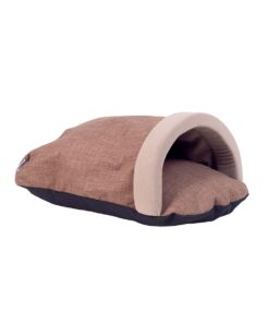 Rogz Dog Bed, Nova Cave, Medium - Brown