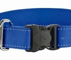 Rogz Dog Collar Classic, Utility, Extra Extra Large 40mm - Blue