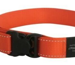 Rogz Dog Collar Classic, Utility, Extra Extra Large 40mm - Orange