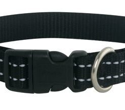 Rogz Dog Collar Classic, Utility, Medium 16mm - Black