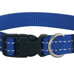 Rogz Dog Collar Classic, Utility, Medium 16mm - Blue