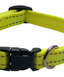 Rogz Dog Collar Classic, Utility, Medium 16mm - Dayglo