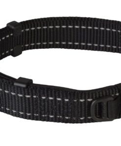 Rogz Dog Collar Safety, Utility, Large 20mm, Pink - Black