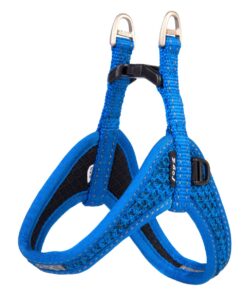 Rogz Dog Harness Fast-Fit, Utility, Extra Extra Small 12mm - Blue