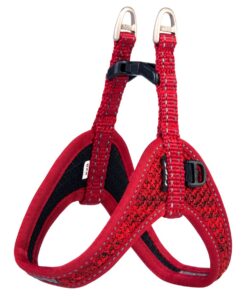 Rogz Dog Harness Fast-Fit, Utility, Extra Extra Small 12mm - Red