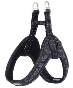 Rogz Dog Harness Fast-Fit, Utility, Small 16mm - Black