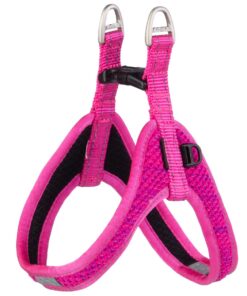 Rogz Dog Harness Fast-Fit, Utility, Small 16mm - Pink