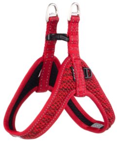 Rogz Dog Harness Fast-Fit, Utility, Small 16mm - Red