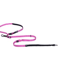 Rogz Dog Lead, Handsfree, Utility, Medium - Pink