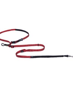 Rogz Dog Lead, Handsfree, Utility, Medium - Red