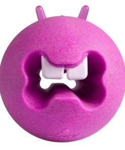 Rogz Dog Treat Ball Fred Medium 64mm - Pink