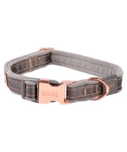 Rogz Dog Urban Classic Collar, Medium - Dove Grey