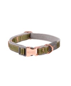 Rogz Dog Urban Classic Collar, Small - Olive Twist