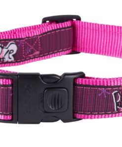 Rogz - Fancy Dress Extra Large 25mm Armed Response Dog Collar - Pink