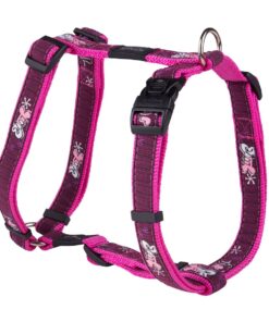 Rogz - Fancy Dress Large 20mm Beach Bum Dog H-Harness - Pink