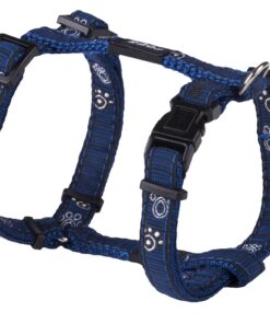 Rogz - Fancy Dress Small 11mm Jellybean Dog H-Harness - Navy