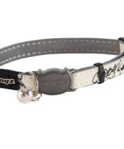Rogz - GlowCat 11mm Glow-in-the-Dark Collar - Black