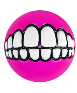 Rogz - Grinz Dog Treat Ball Large Pink