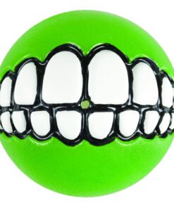 Rogz - Grinz Dog Treat Ball Medium Lime