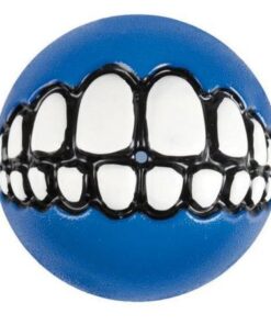 Rogz - Grinz Dog Treat Ball Small Blue