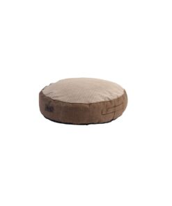 Rogz Pet Lounge Flat Round Bed, Medium - Brown