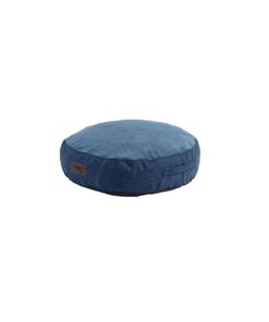 Rogz Pet Lounge Flat Round Bed, Medium - Navy