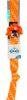 Rogz - Scrubz 315mm Oral Care Dog Toy - Orange