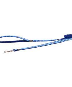 Rogz Small Dogs Classic Lead - Fashion - Medium - Amphibian Blue
