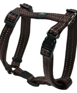 Rogz - Utility 16mm Dog H-Harness - Brown