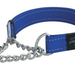 Rogz - Utility 16mm Half-Check Collar - Blue