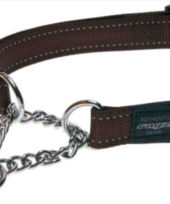Rogz - Utility 16mm Half-Check Collar - Brown