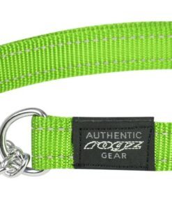 Rogz - Utility 16mm Half-Check Collar - Lime