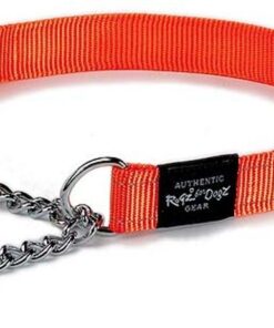 Rogz - Utility 16mm Half-Check Collar - Orange