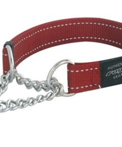 Rogz - Utility 16mm Half-Check Collar - Red