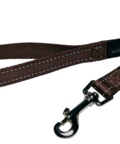 Rogz - Utility 20mm Fixed Dog Lead - Brown
