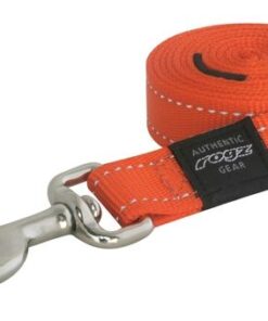 Rogz - Utility 20mm Fixed Dog Lead - Orange