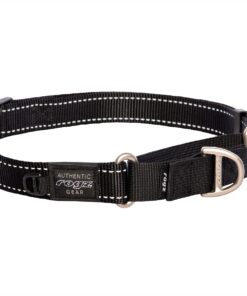 Rogz Utility Extra Large Control Collar Web - Black