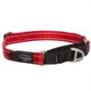 Rogz Utility Large Control Collar Web - Red