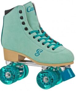 Roller Derby Candi Grl Carlin Green Blue Quad Skates - UK 7